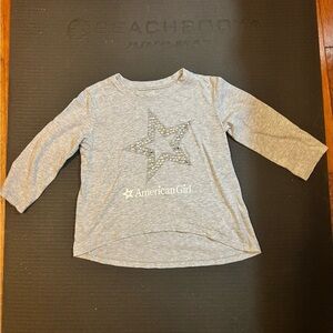 American girl 3/4 length sleeve Tshirt